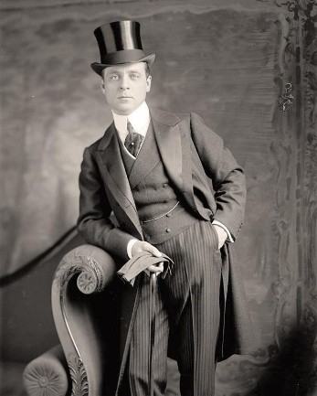 Belle Époque Kleiderstil Männer