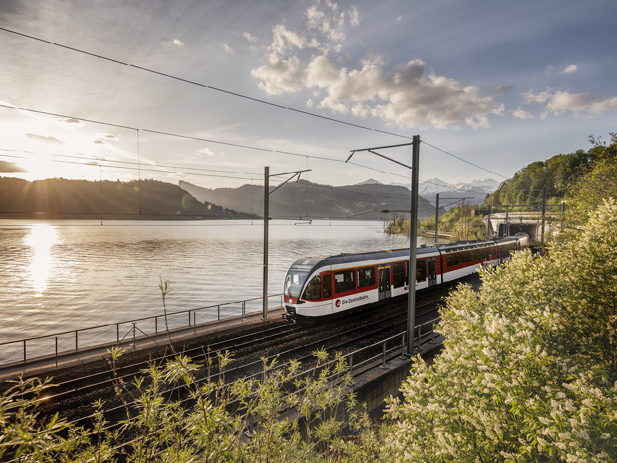 Arriving by train