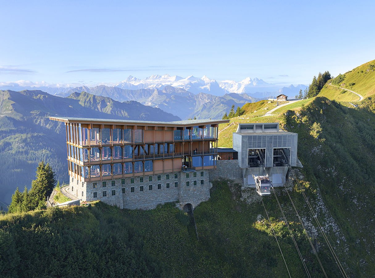 1 Stanserhorn   Aussenansicht Nordseite