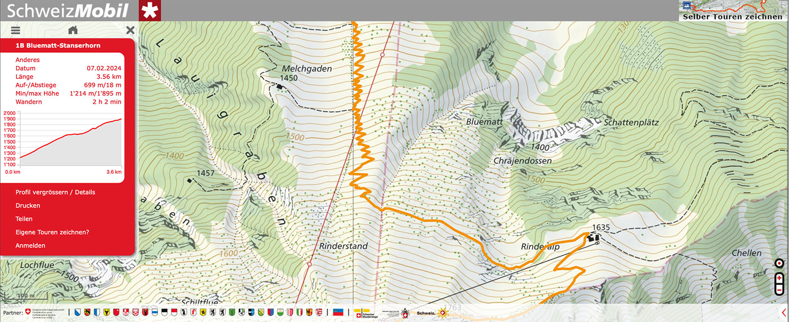 1B Bluematt Stanserhorn