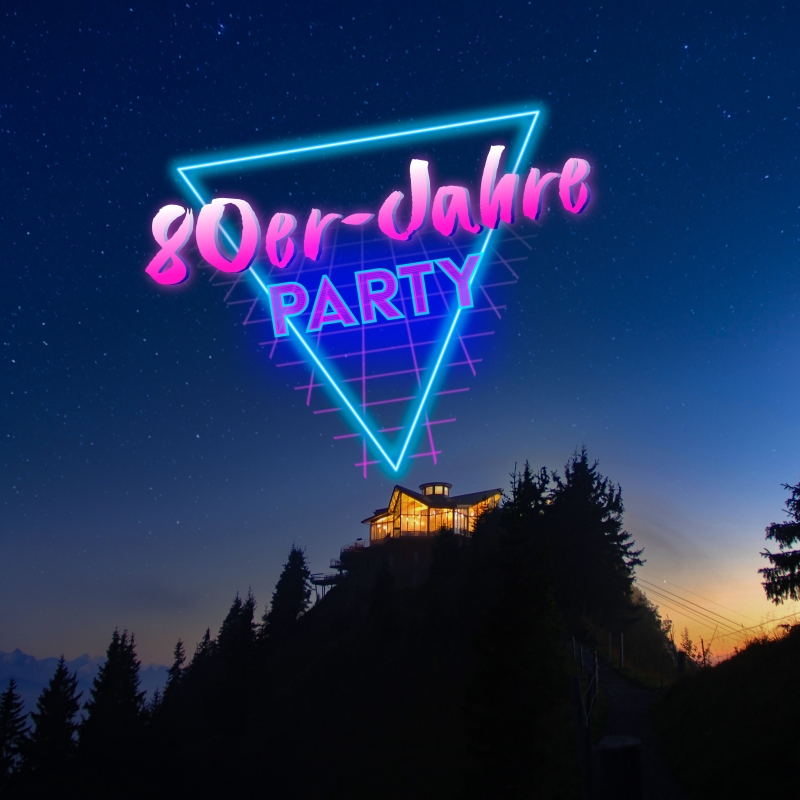 80er-Jahre-Party
