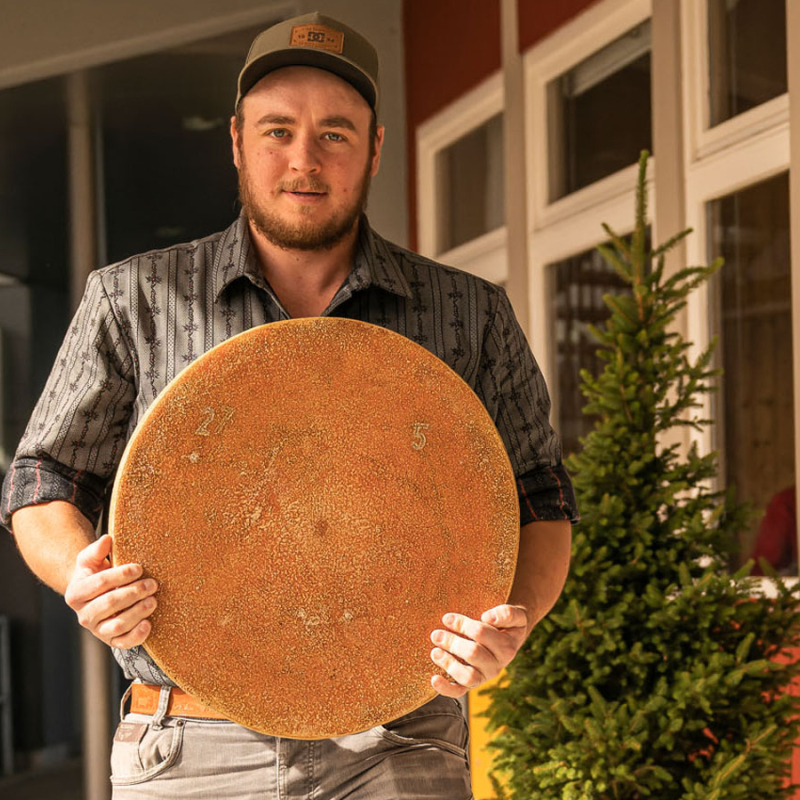 Bergkäse von der Alp Huismatt im Wirzweli